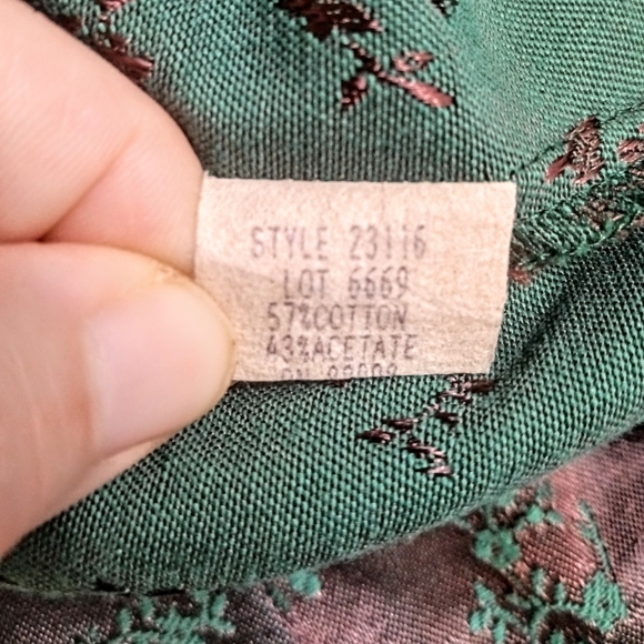 American Vintage :: 80s Glam Nah Nah Women Evening Jacket Skirt Set Size 10P - Picture 9 of 11